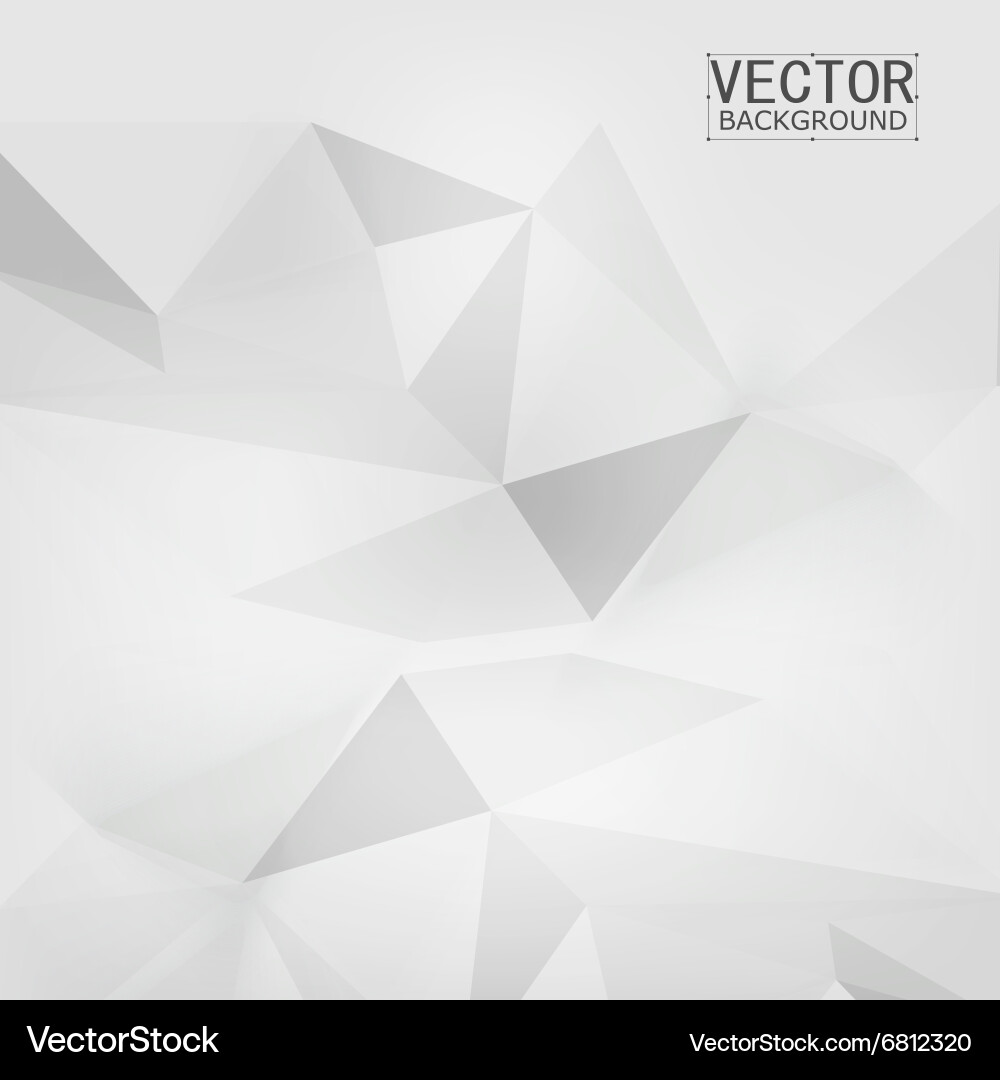 Background abstract polygon triangle vector image