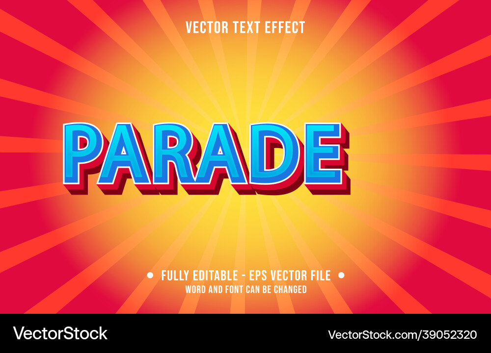 Editable text effect gradient style for digital Editable text effect gradient style for digital vector image