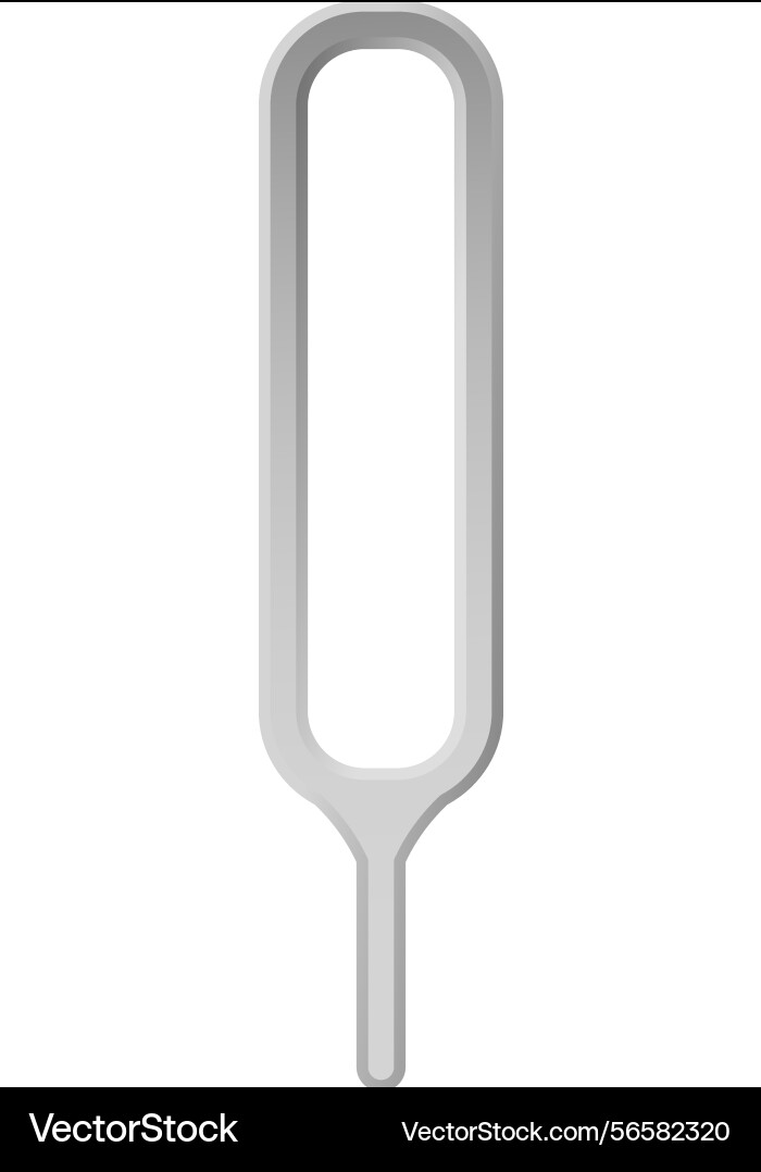 Extraction tool for sim card microchip smartphone Extraction tool for sim card microchip smartphone vector image