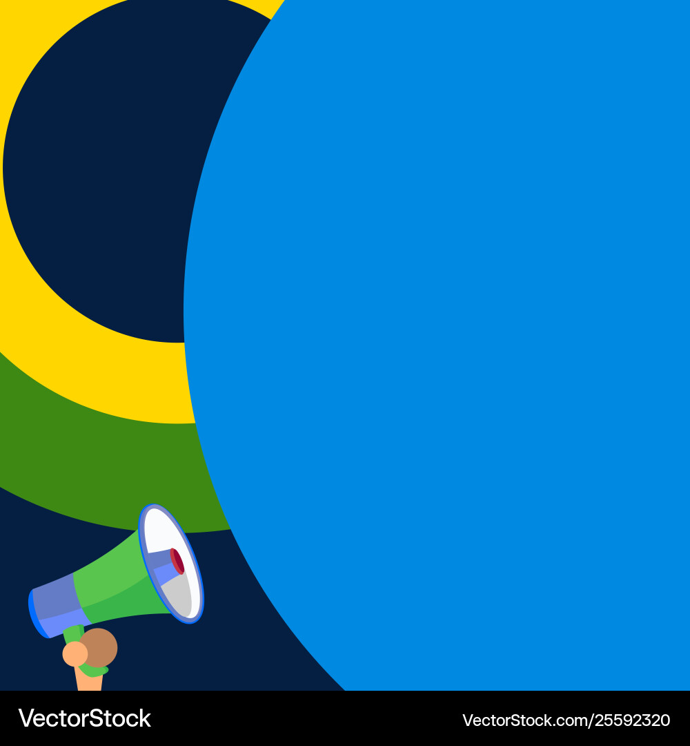 Half part blank huge balloon empty text with small Half part blank huge balloon empty text with small Vector Image