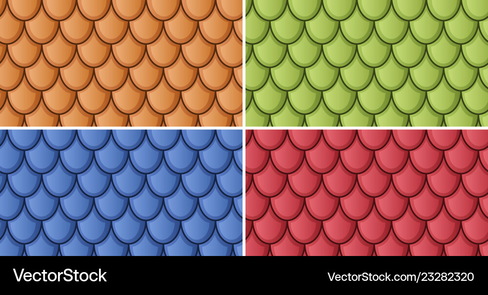 Set of different texture vector image