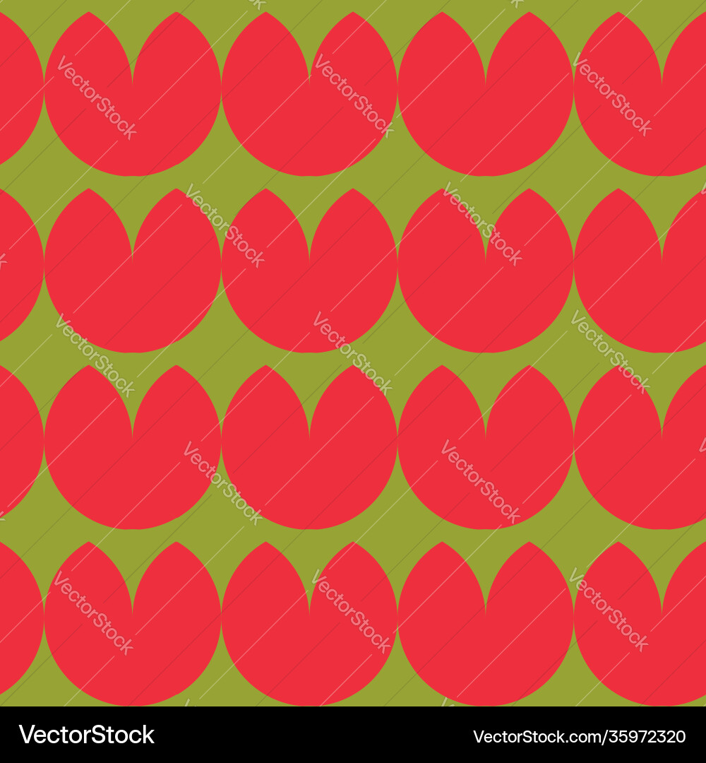 Warm retro colors seamless repeat pattern Warm retro colors seamless repeat pattern vector image