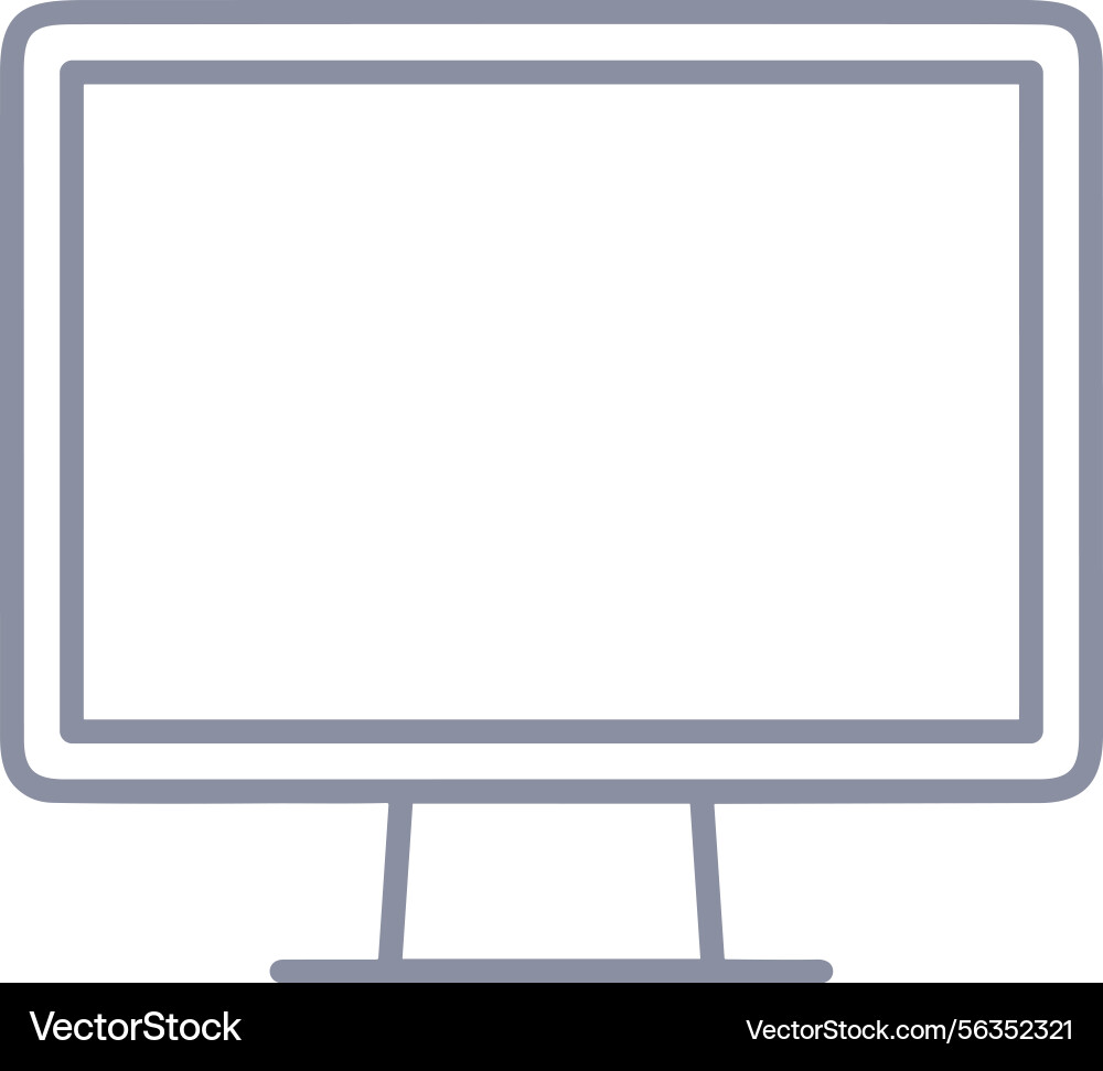 Computer icon symbol image Computer icon symbol image Vector Image
