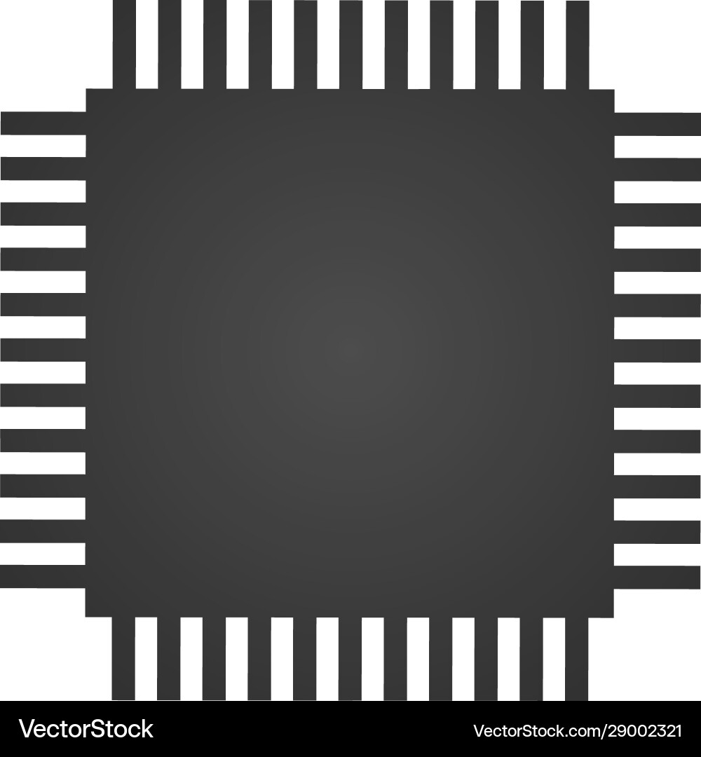 Cpu zentrale Verarbeitungseinheit Computerchip Cpu zentrale Verarbeitungseinheit Computerchip vektorbild