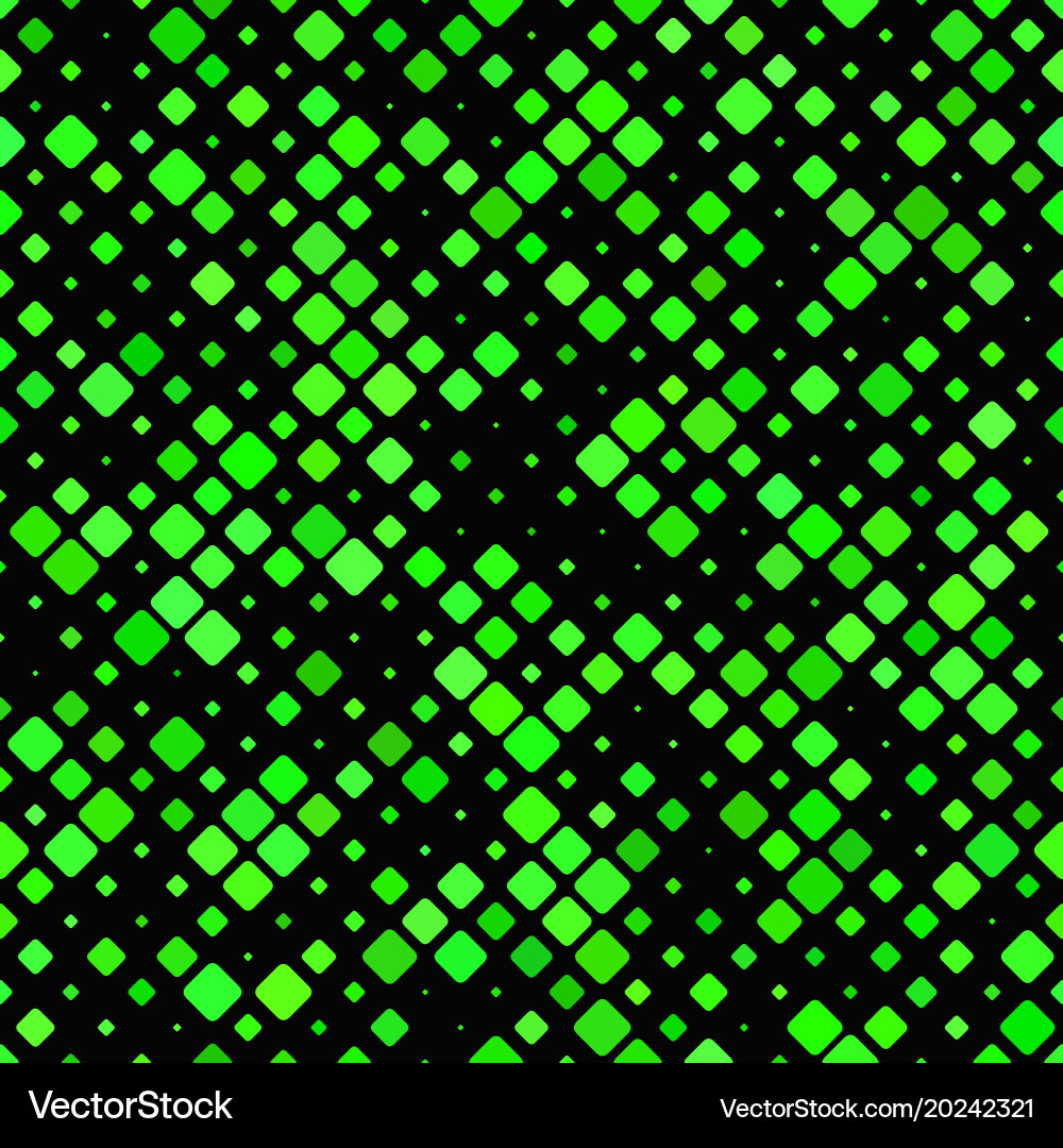 Repeating diagonal square pattern - mosaic tile vector image
