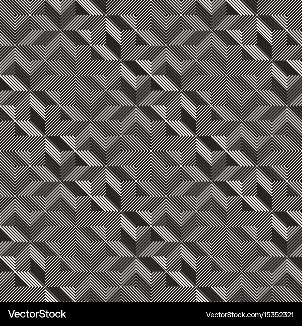 Seamless cross tiling pattern modern vector image