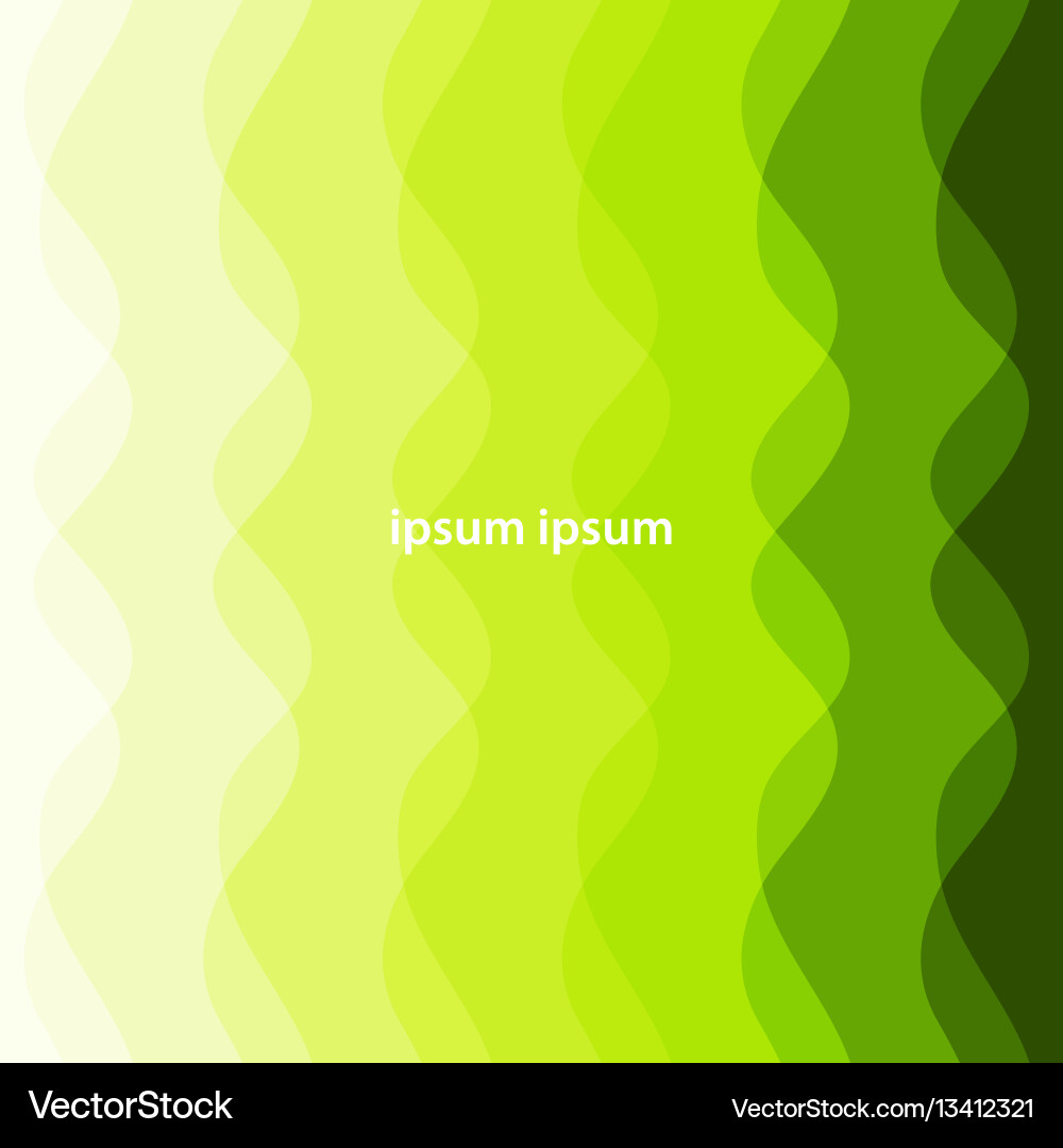 Smooth wavy lines abstract wave background vector image