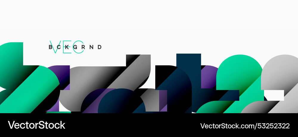 Abstract background colorful geometric curve Abstract background colorful geometric curve vector image