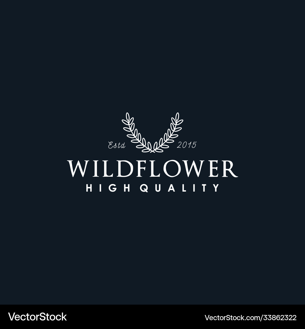 Flower Premium Logo Design Template Royalty Free Vector Vectorstock