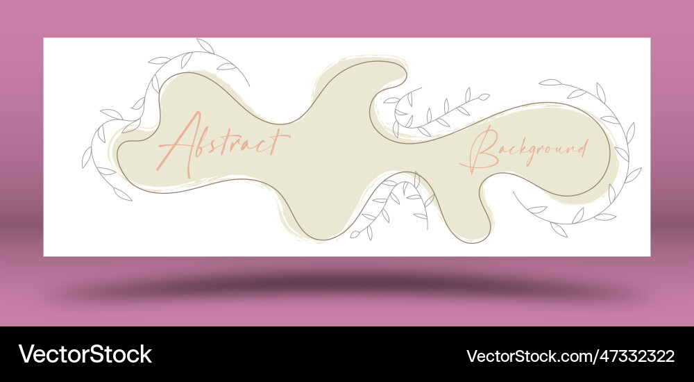 Handmade background layout with arbitrary shapes Handmade background layout with arbitrary shapes vector image