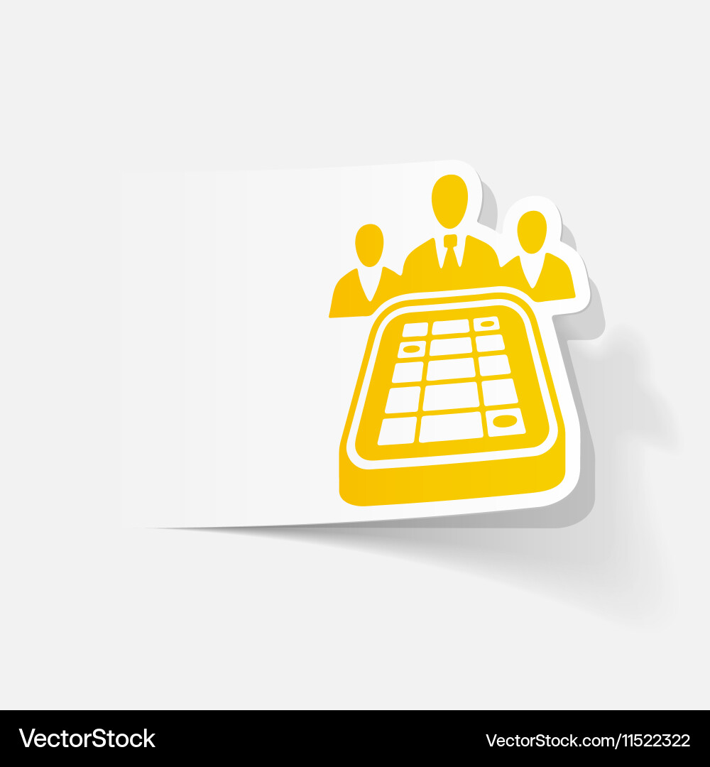 Realistic design element game craps vector image