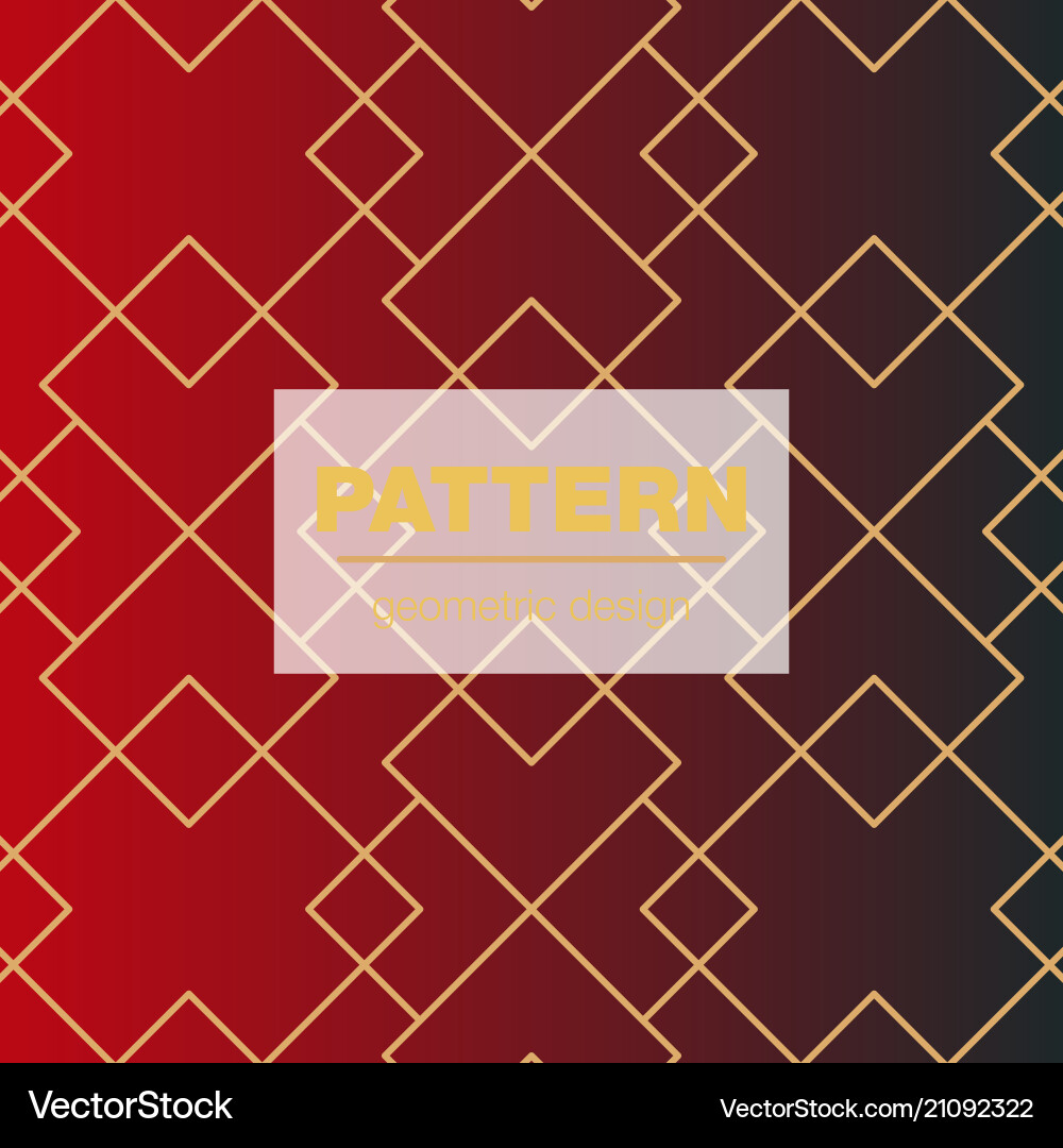 Seamless linear pattern with thin poly lines vector image