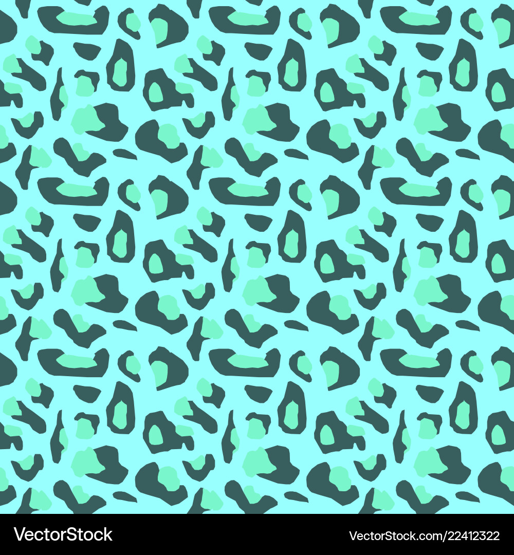 Texture of the leopard spots pattern Vector Image