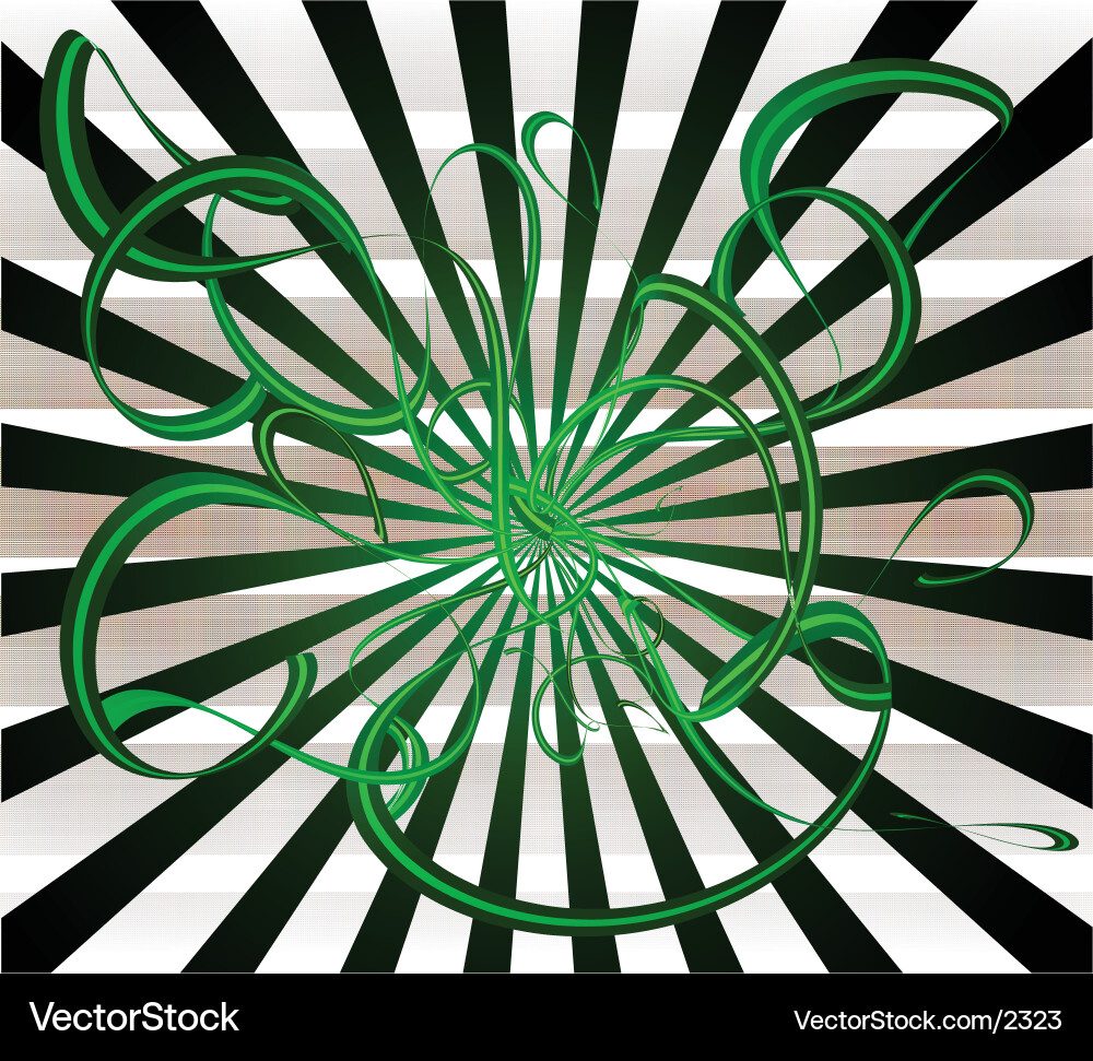 Dynamic Swirls Background vector image
