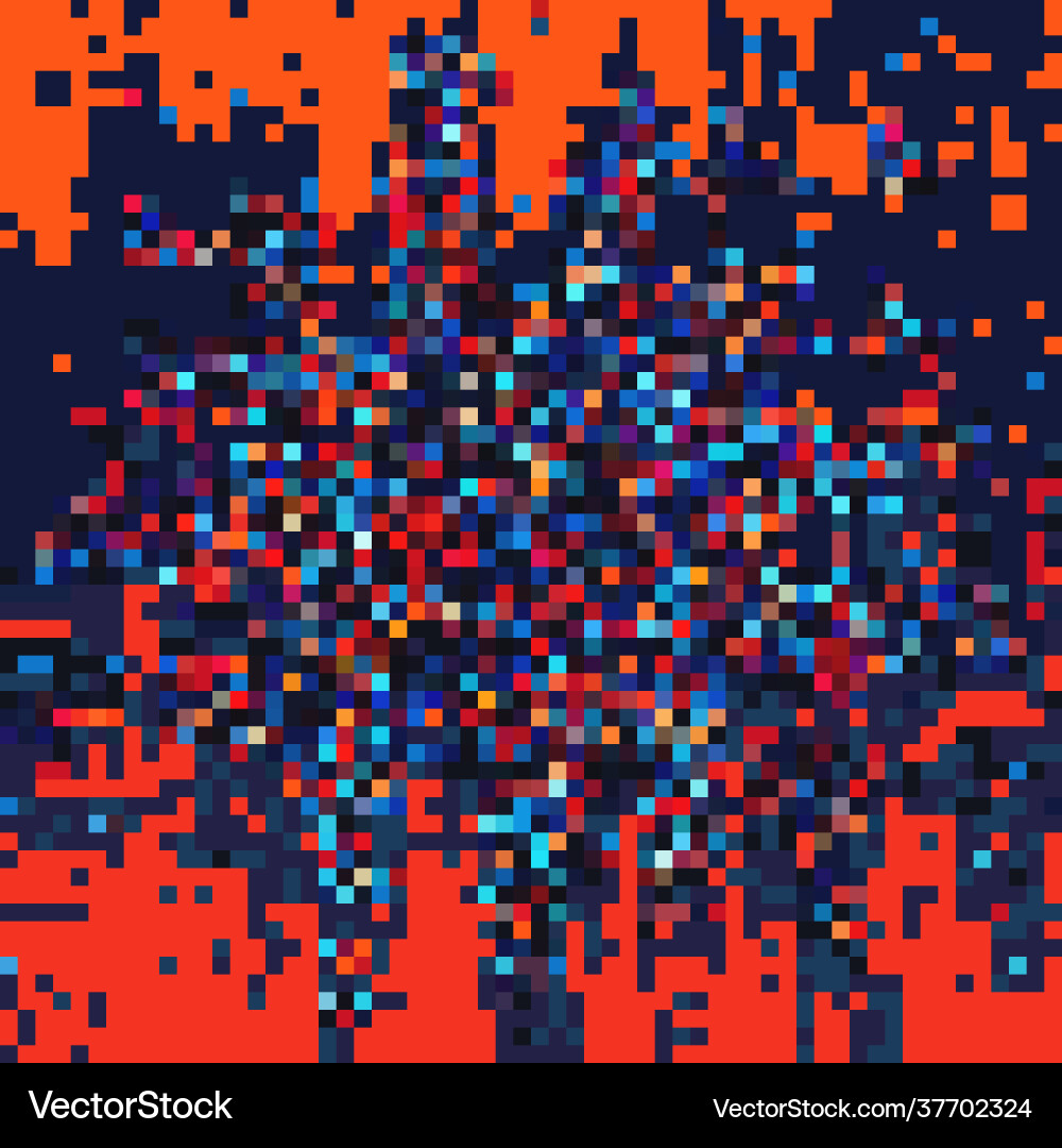 Abstract background with bright shapes and blocks Abstract background with bright shapes and blocks vector image