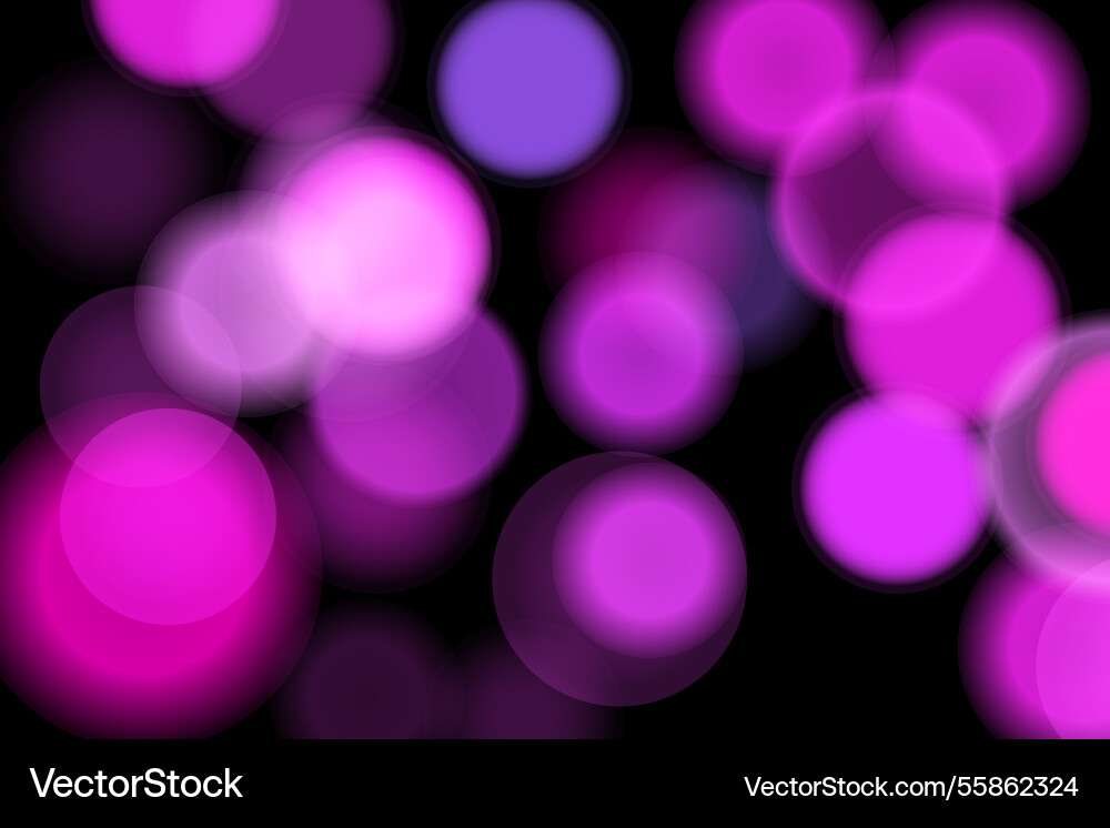 Abstract color shining bokeh isolated Abstract color shining bokeh isolated Vector Image