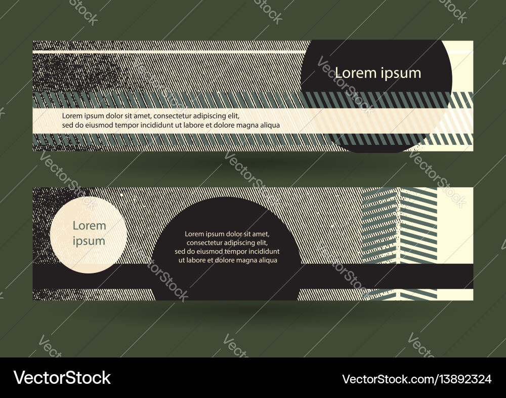 Abstract grungy horizontal layout Abstract grungy horizontal layout Vector Image