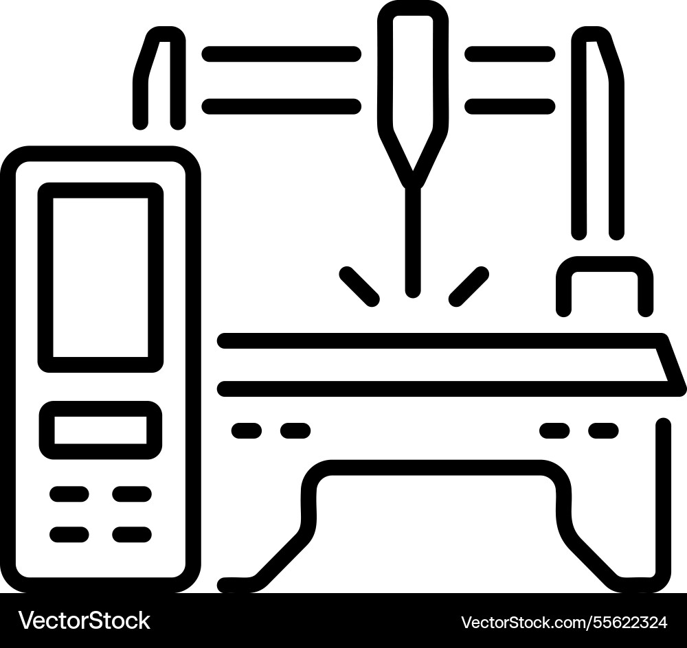Cnc controller Vector Image