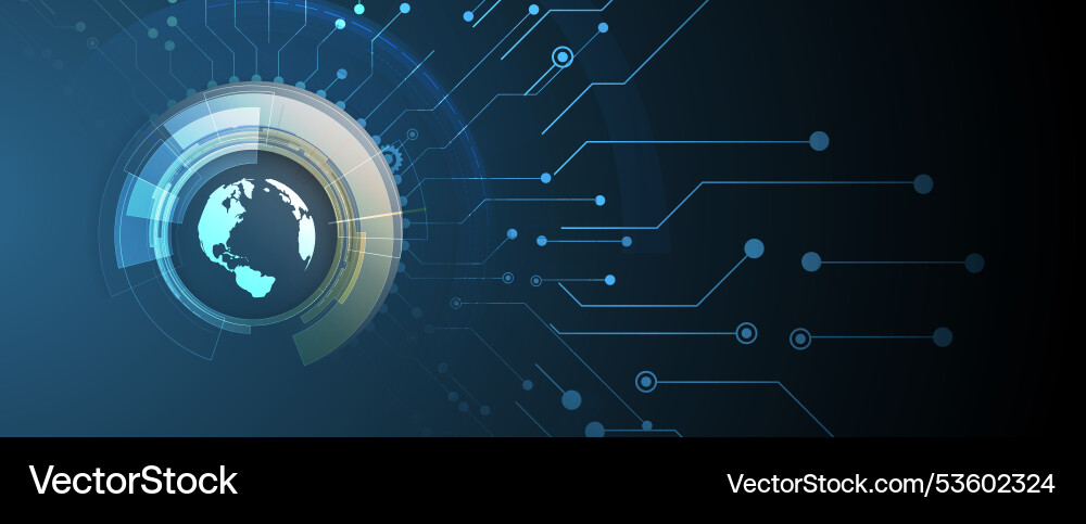 Evolution of artificial intelligence within Evolution of artificial intelligence within vector image