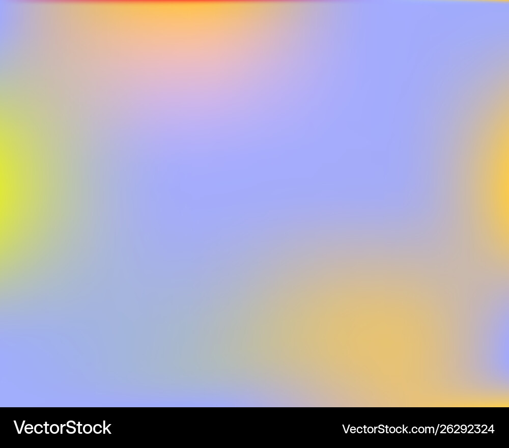 Gradient mesh painted in different colors vector image