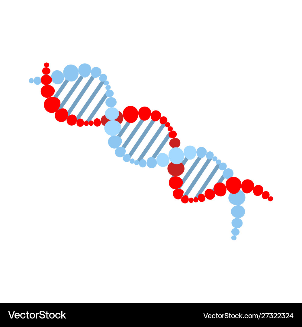 Isolated object dna and molecule symbol web Vector Image