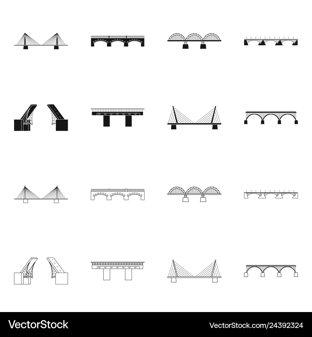 Isolated object of connection and design logo Isolated object of connection and design logo vector image