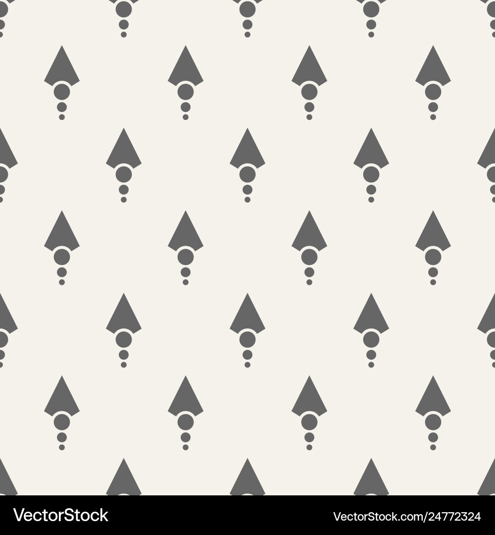 Seamless pattern with arrows motif minimalist Seamless pattern with arrows motif minimalist vector image