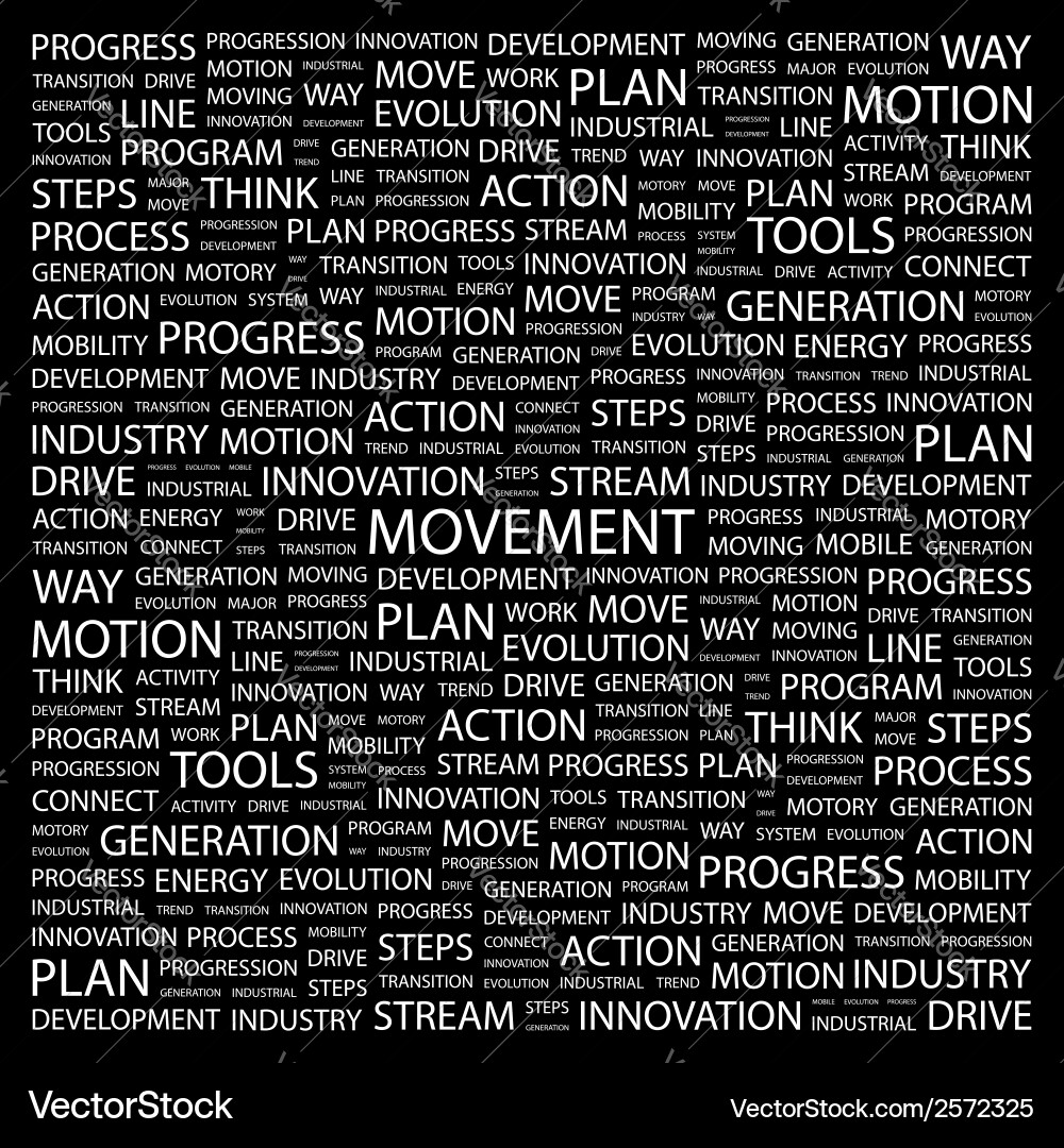 Dynamic Motion & Progress Vector Image