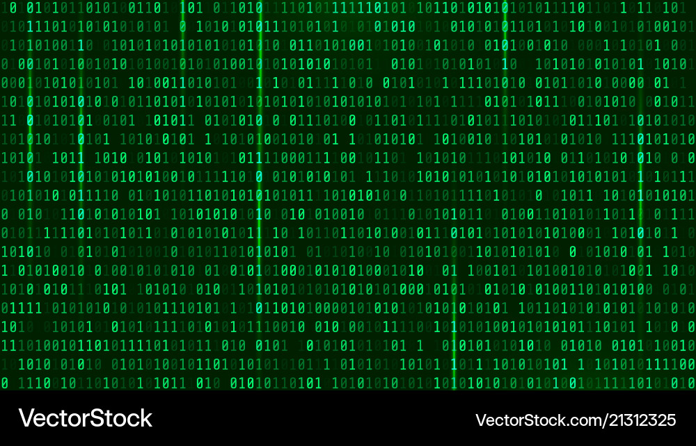 Matrix Hacker Cyberpunk Background vector image