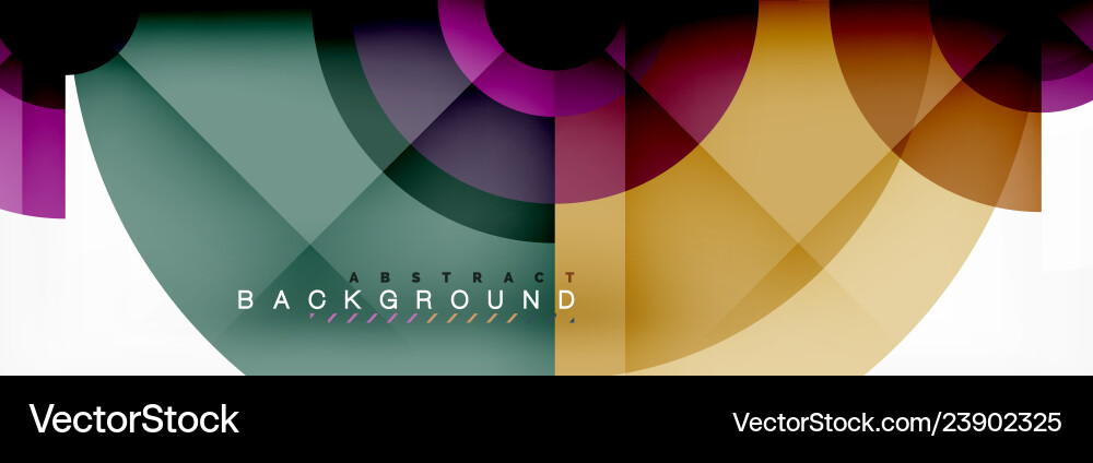 Round circles and triangles abstract background Round circles and triangles abstract background vector image