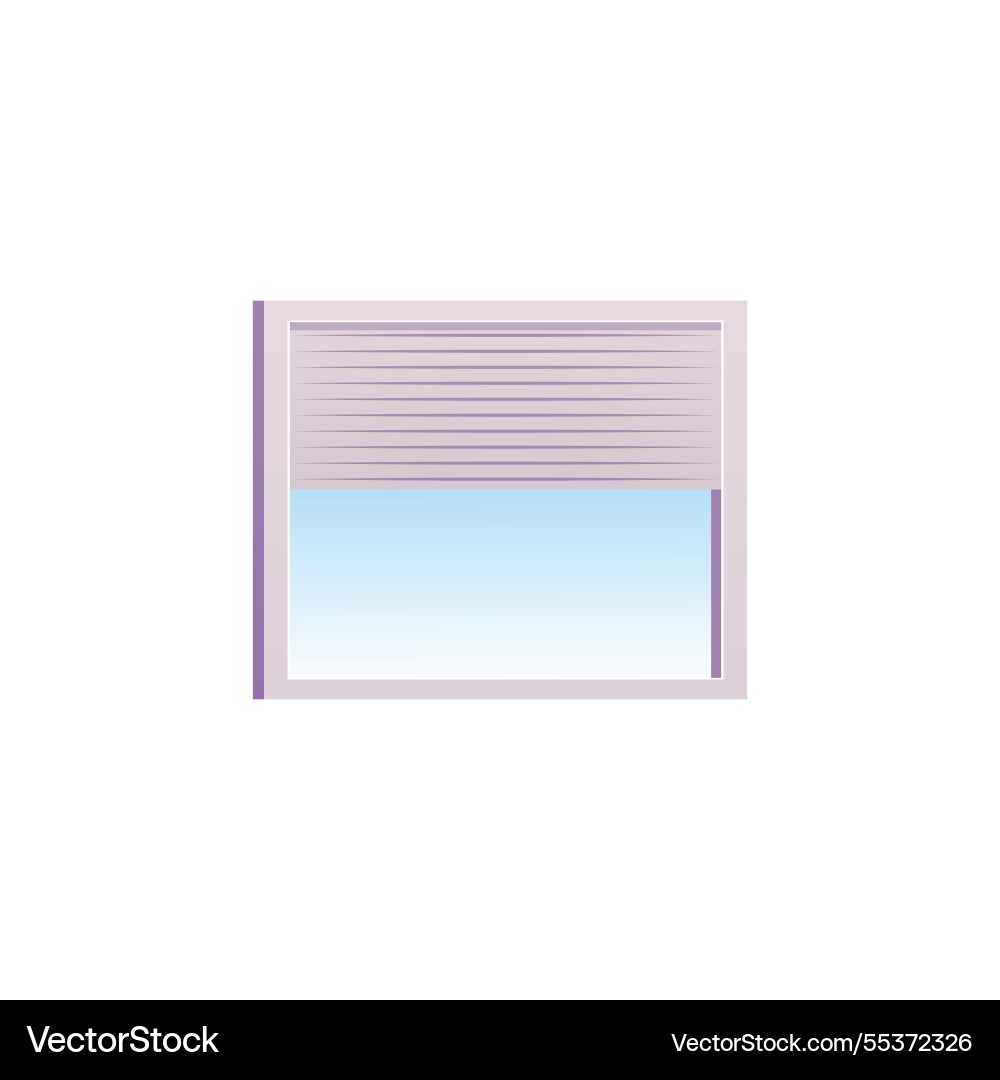 A square window frame A square window frame vector image
