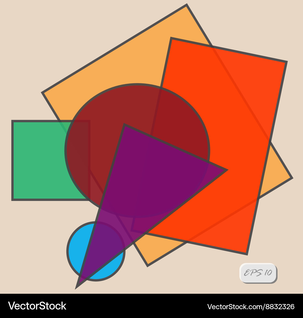 Abstract Geometric Pattern vector image