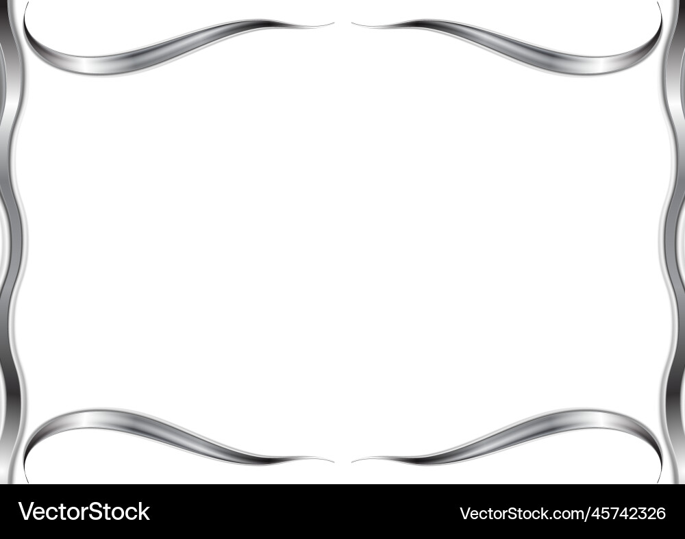 Abstract wavy pattern frame Abstract wavy pattern frame vector image