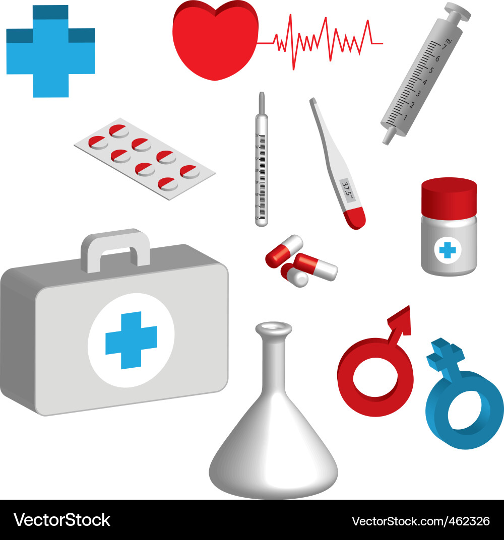 Medizin Vektorbild