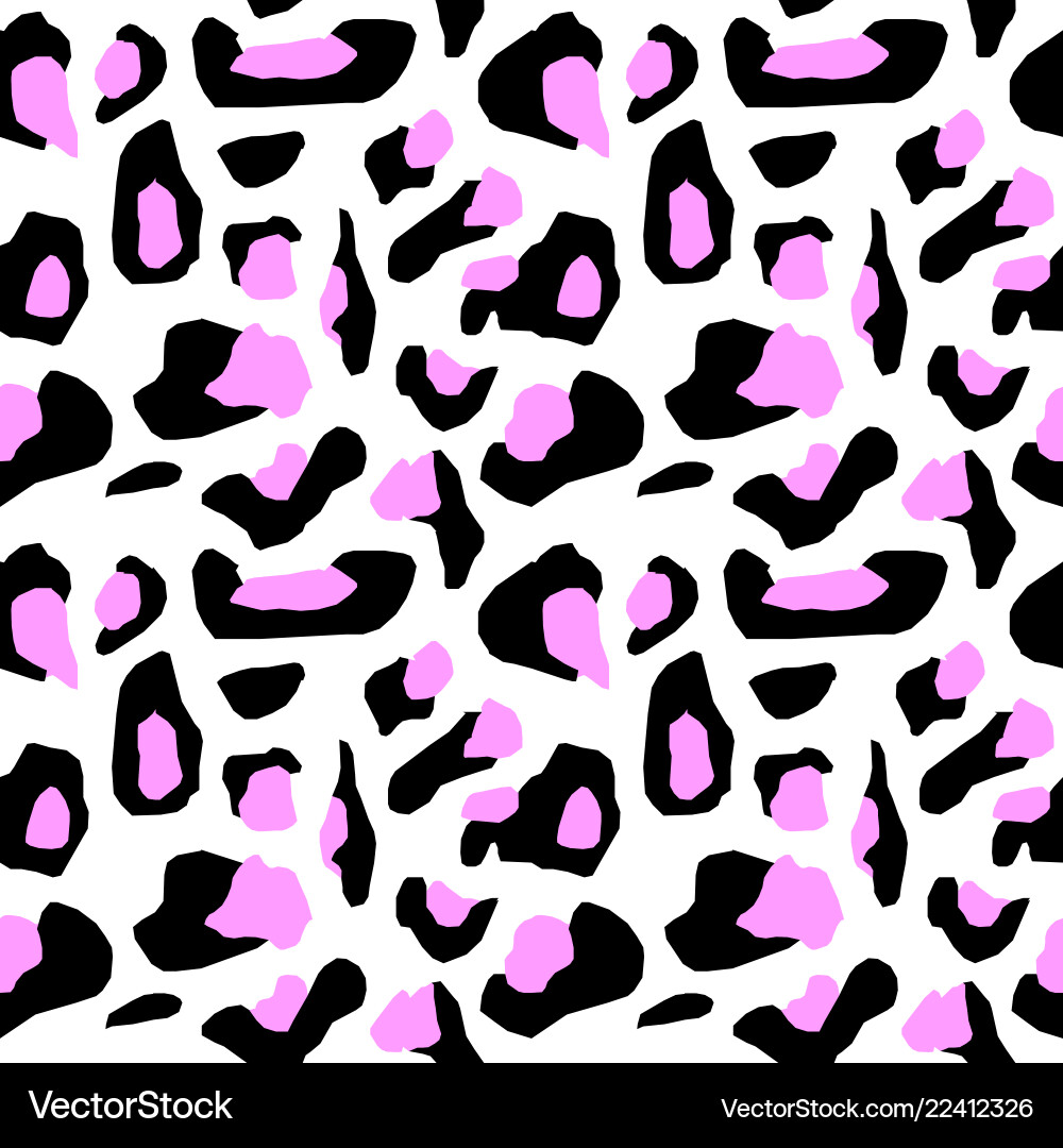 Texture of the leopard spots pattern Texture of the leopard spots pattern vector image