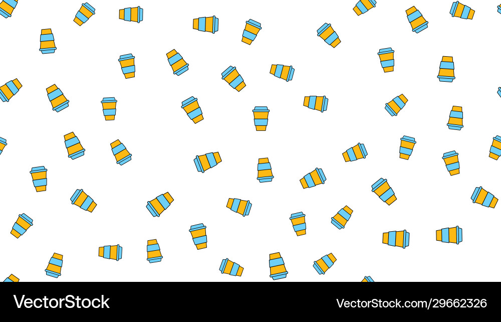 Texture seamless pattern from a set vector image