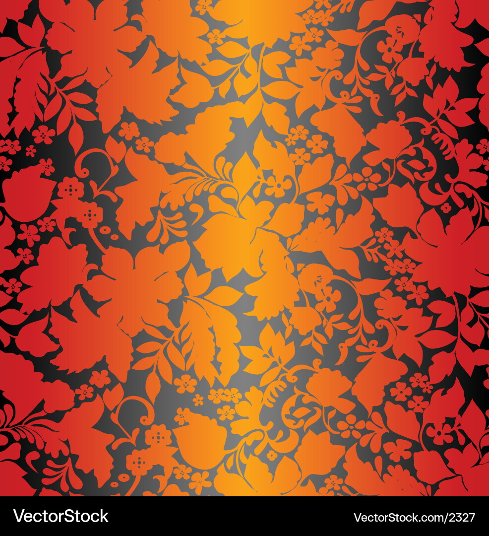 Autumn Leaf Pattern Vector Image
