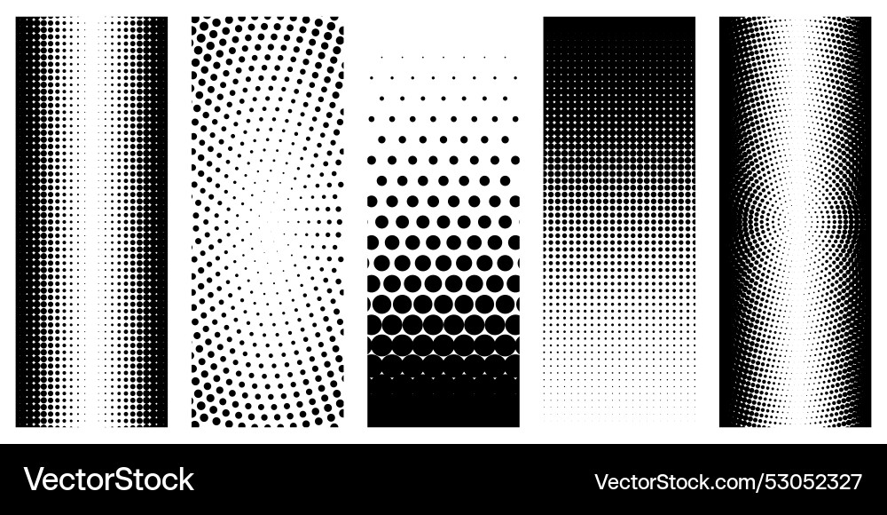 Halftone pattern dots backgrounds Halftone pattern dots backgrounds vector image