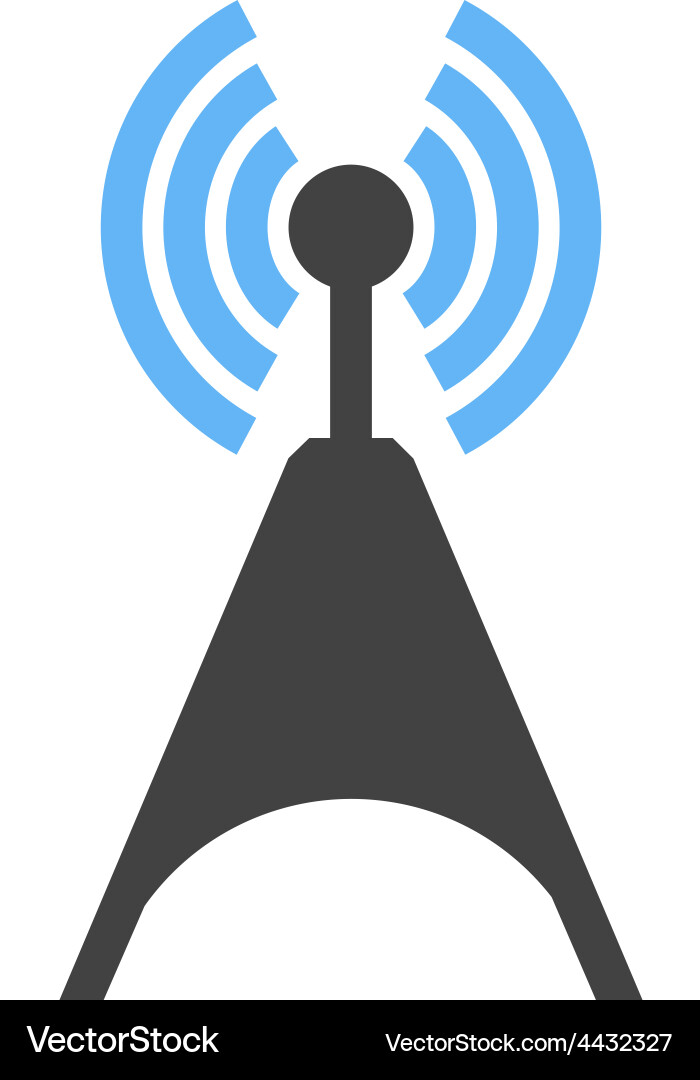 Telecom Tower Signal vector image