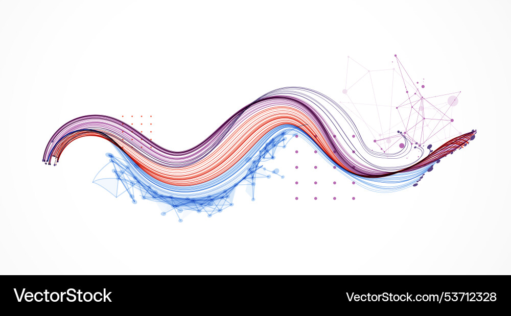 Abstract colored background with many Abstract colored background with many vector image