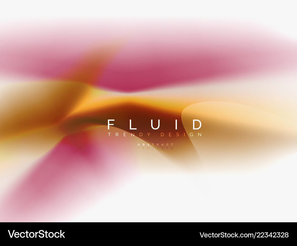 Background abstract color flow liquid design Background abstract color flow liquid design vector image