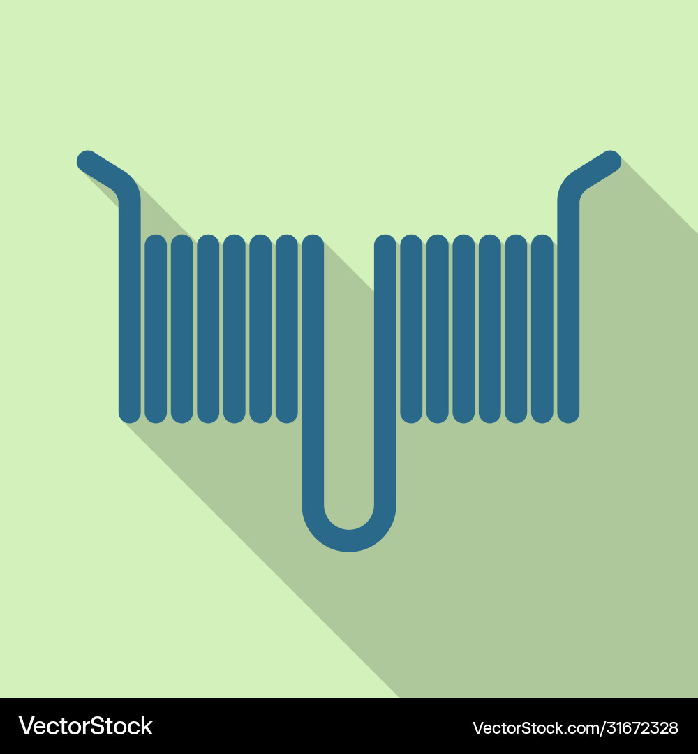 Isolated object coil and detail logo web Vector Image