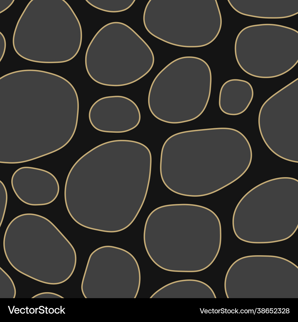 Seamless pattern with abstract shapes Royalty Free Vector