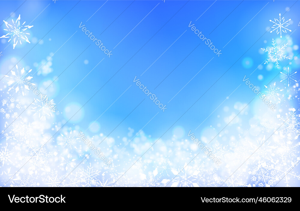 Snowflake background material christmas image Snowflake background material christmas image vector image