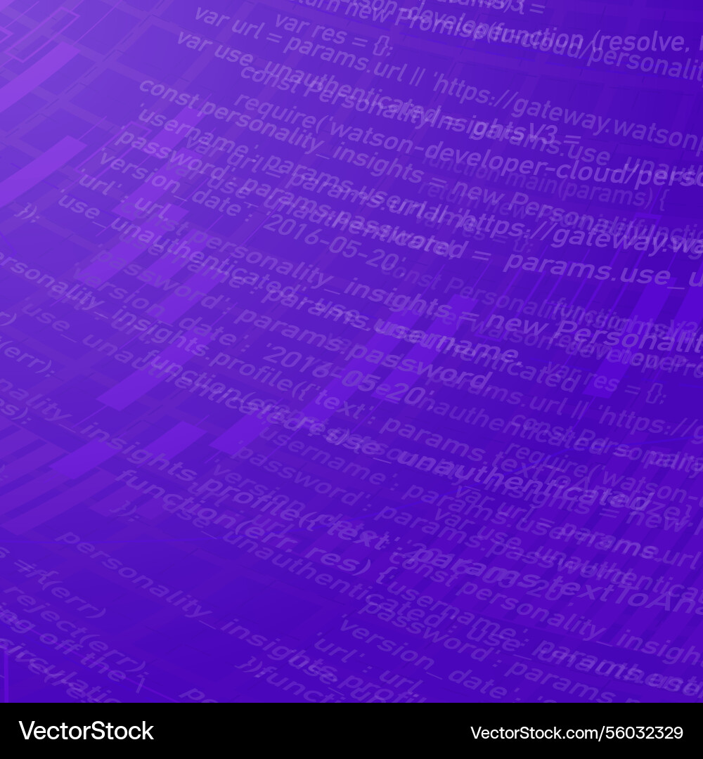 Yellow program code charts background Yellow program code charts background vector image