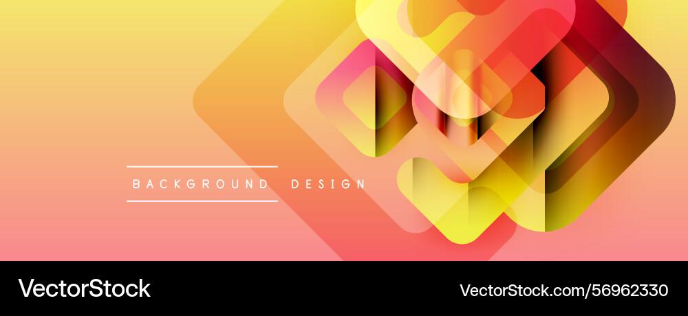Abstract geometric shapes overlap creating Abstract geometric shapes overlap creating Vector Image