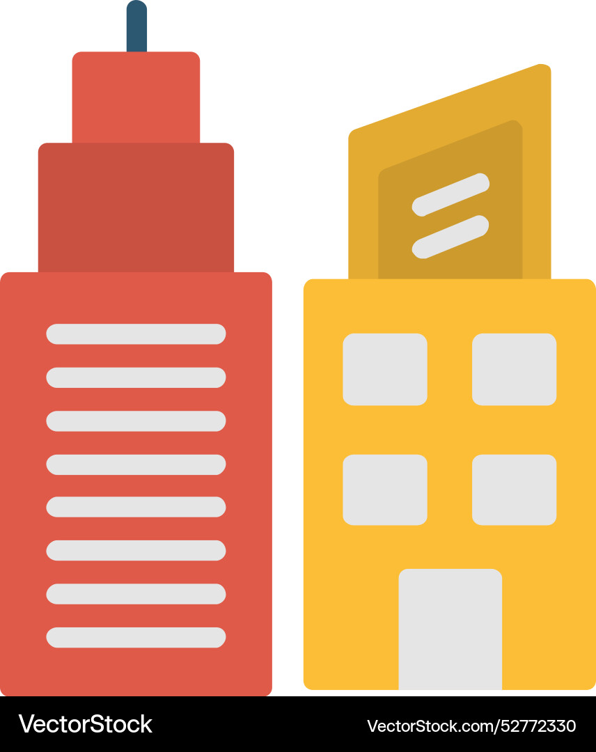 Building icon design Vector Image