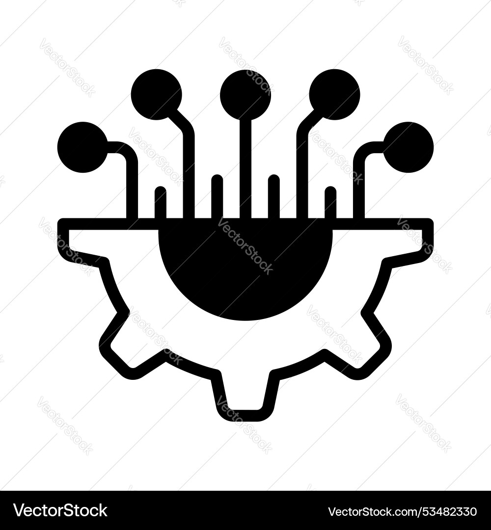 Data integration Vector Image