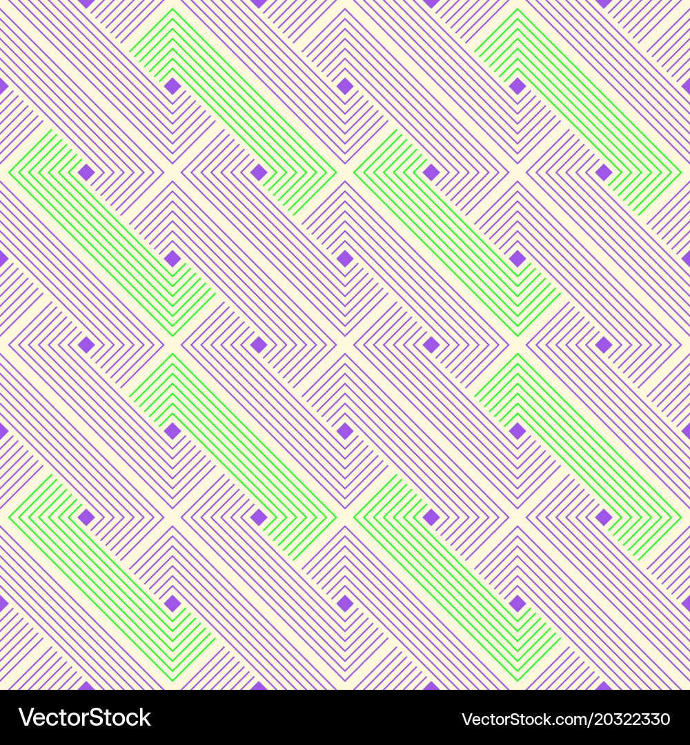 Geometric seamless pattern background with weave vector image