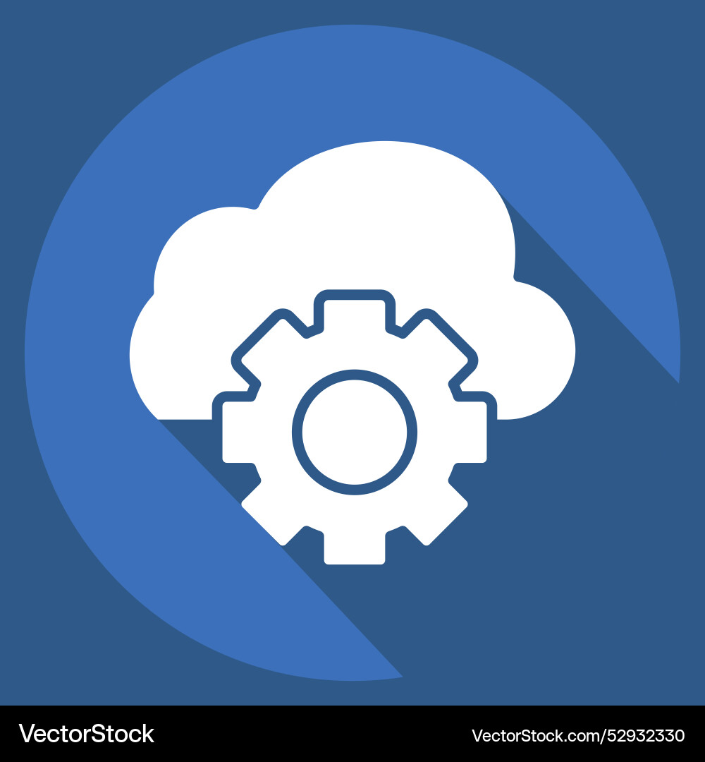 Icon Cloud-Management im Zusammenhang mit Netzwerksymbol Icon Cloud-Management im Zusammenhang mit Netzwerksymbol vektorbild